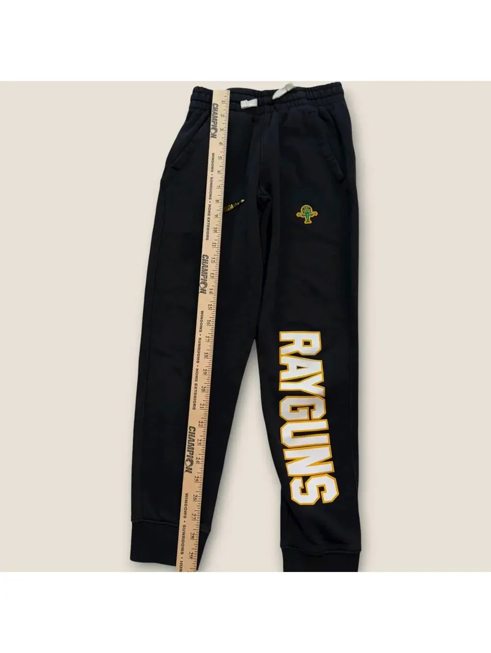 Nike Boys Size Small Rayguns Black Sweatpants